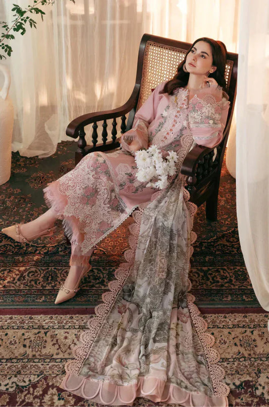 3PC Lawn Embroidered Suit Ready to Wear Dupatta