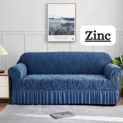Zebra Style Sofa Covers Best Quality Zinc