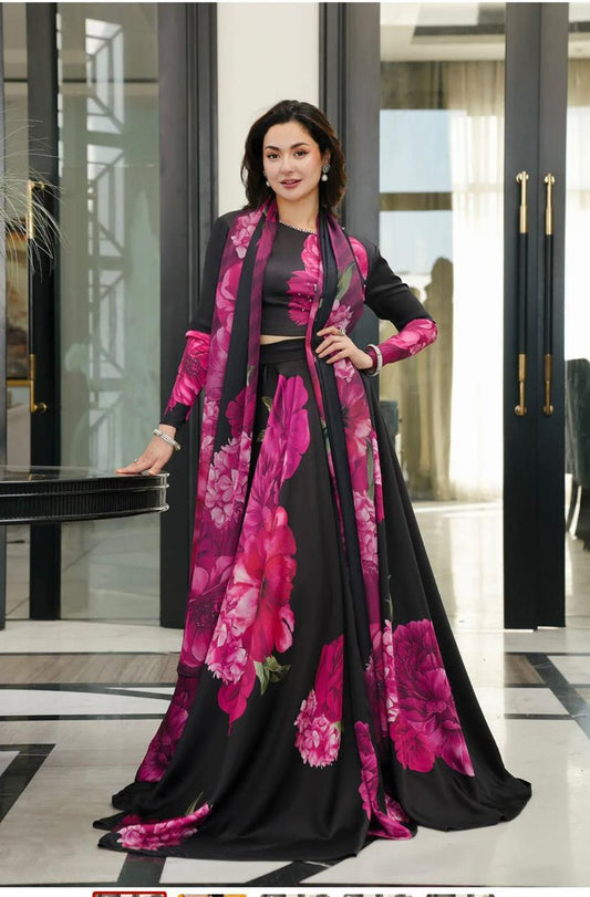 3pc Silk Unstitched Brand Lulusar