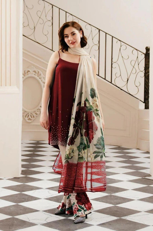 3pc Silk Unstitched Brand Lulusar