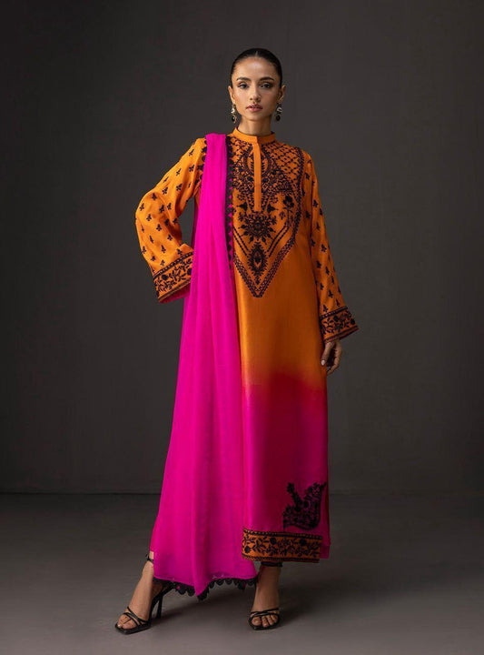 3pc Pcs Silk Unstitched Brand Lulusar