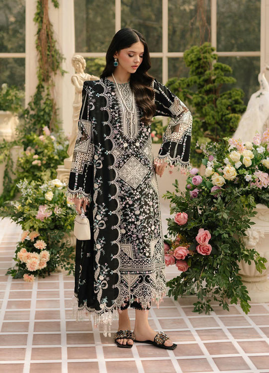 3pc Unstitched Heavy Embroidered