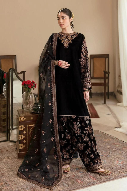 Chiffon Heavy Embroidery Unstitched 3pc