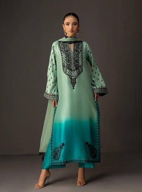 3pc Silk Unstitched Brand Lulusar